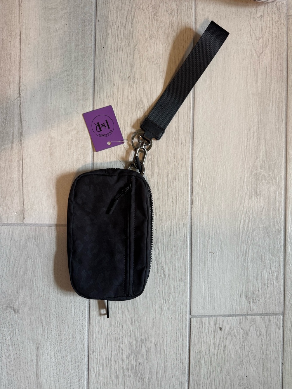Black Wristlet Phone Pouch - Unbranded